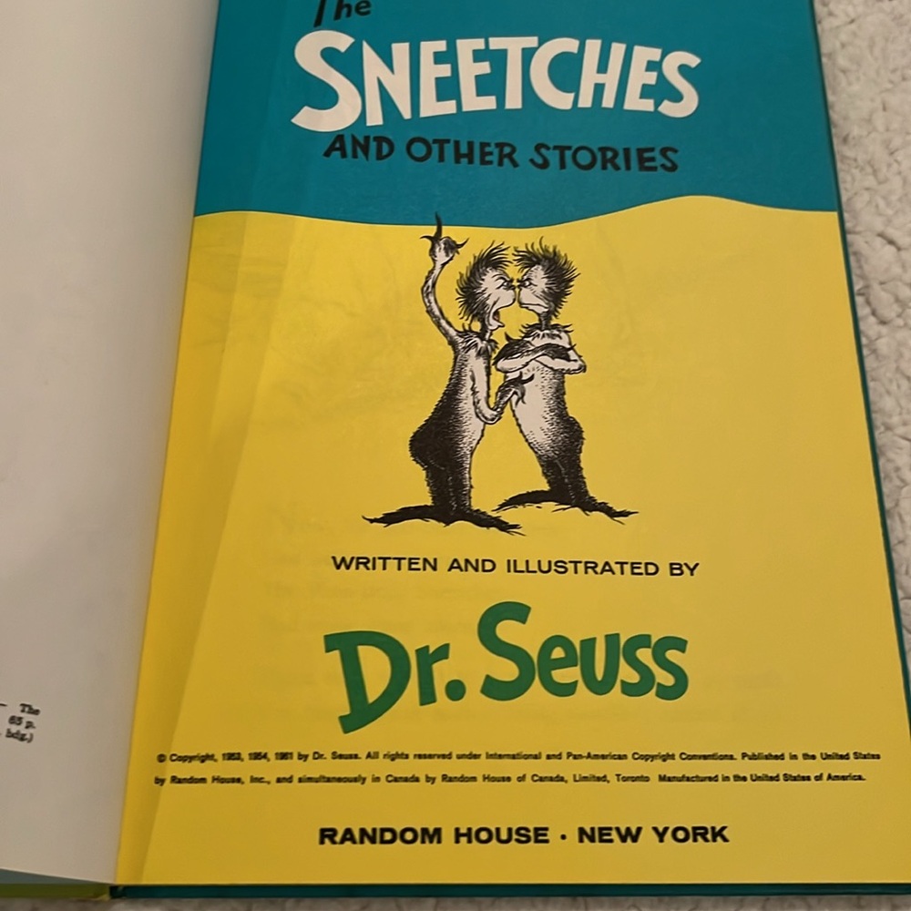 Vintage Dr Seuss Classic Stories Set of 4 Family Fun Reading time - Picture 14 of 15
